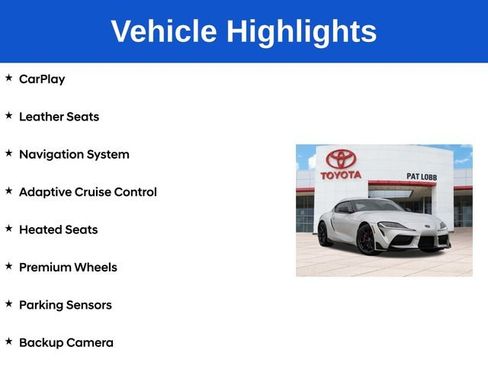 Certified 2026 Toyota Supra Premium w/ Driver Assist Package RWD image 5