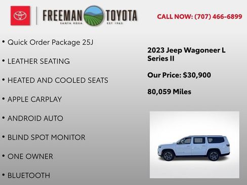 Used 2023 Jeep Wagoneer L Series II AWD/4WD image 5
