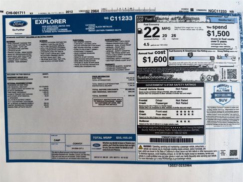 Used 2022 Ford Explorer Limited w/ Limited Technology Package image 2