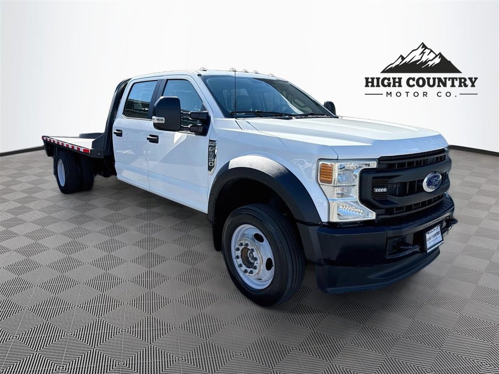Used 2022 Ford F550 4x4 Crew Cab Super Duty w/ Power Equipment Group image 1