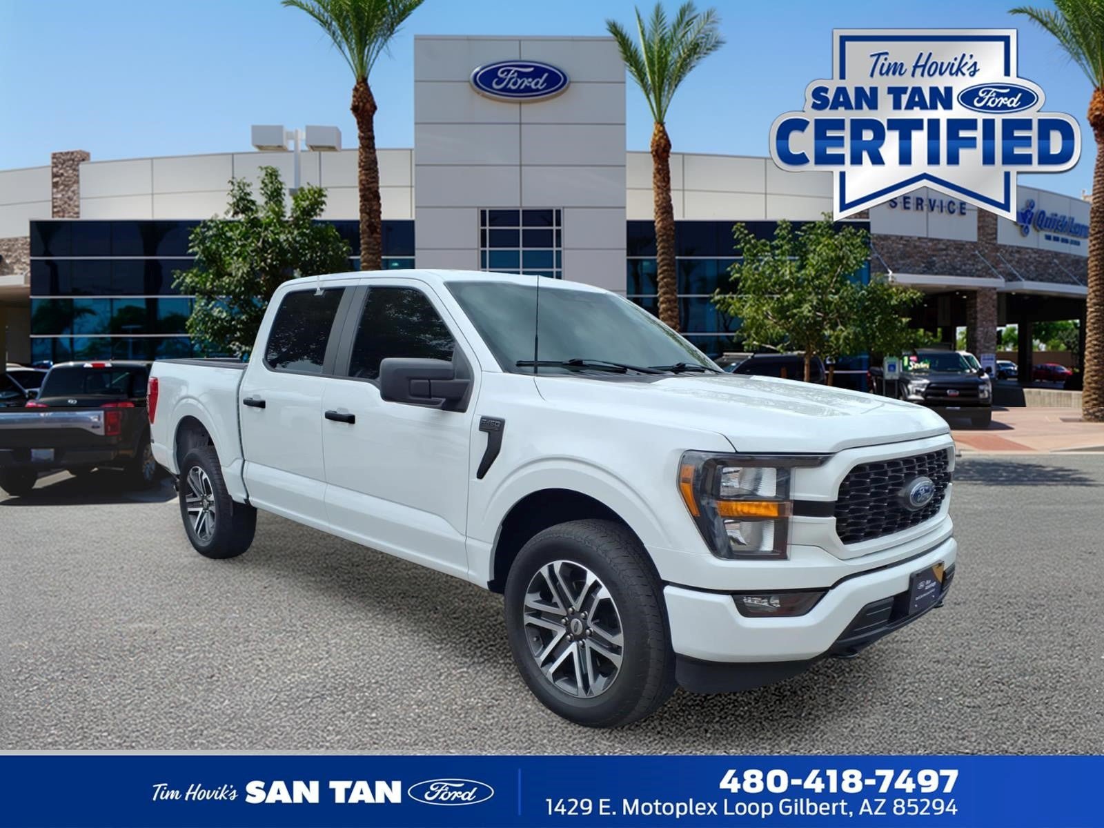 Certified 2023 Ford F150 XL w/ STX Appearance Package AWD/4WD image 1