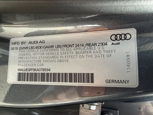 Used 2019 Audi A3 2.0T Premium Plus w/ Premium Plus Package AWD/4WD image 42