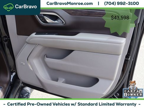 Certified 2021 Chevrolet Tahoe Z71 w/ Z71 Signature Package AWD/4WD image 50