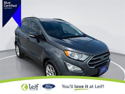 Certified 2019 Ford EcoSport SE
