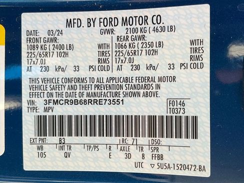 Certified 2024 Ford Bronco Sport Big Bend w/ Convenience Package image 65