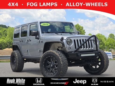 Used 2016 Jeep Wrangler Unlimited Rubicon AWD/4WD image 1