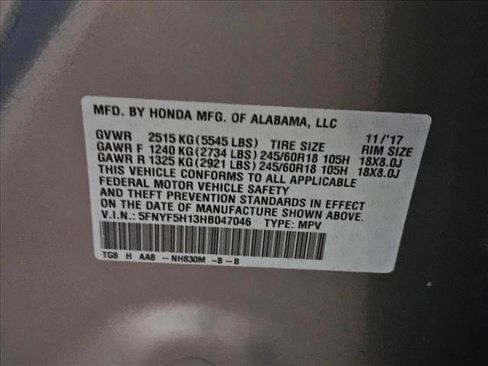 Used 2017 Honda Pilot LX image 26