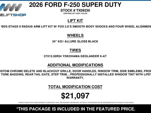 Used 2026 Ford F250 Platinum AWD/4WD image 2