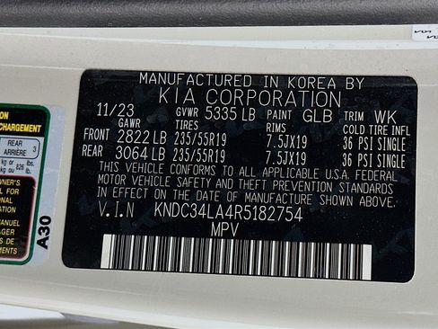 Used 2024 Kia EV6 Wind w/ Wind Technology Package RWD image 12