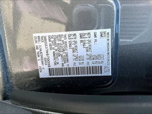 New 2026 Nissan Frontier SV w/ All-Weather Content Package RWD image 8