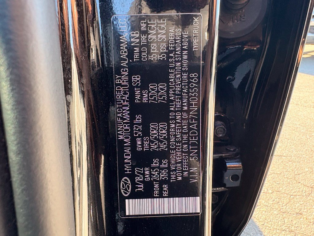 Used 2022 Hyundai Santa Cruz Limited AWD/4WD image 34