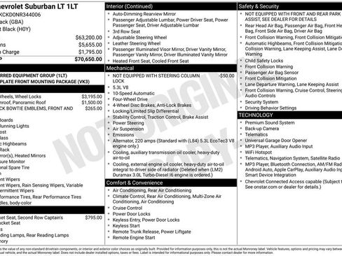 Used 2022 Chevrolet Suburban LT AWD/4WD image 2