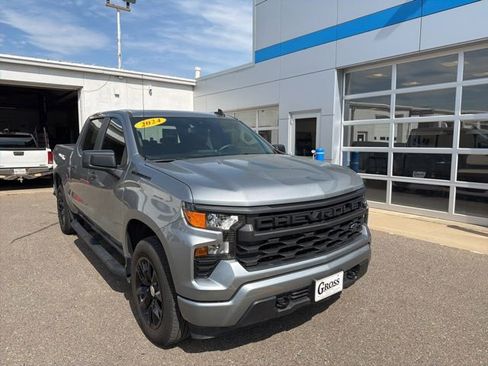 Used 2024 Chevrolet Silverado 1500 Custom w/ LPO, Dark Essentials Package AWD/4WD image 2