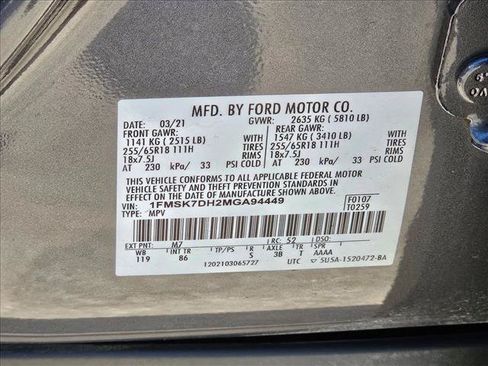 Used 2021 Ford Explorer XLT RWD image 22