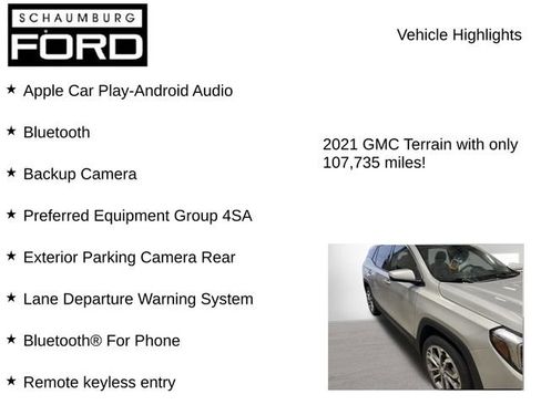 Used 2021 GMC Terrain SLT AWD/4WD image 7