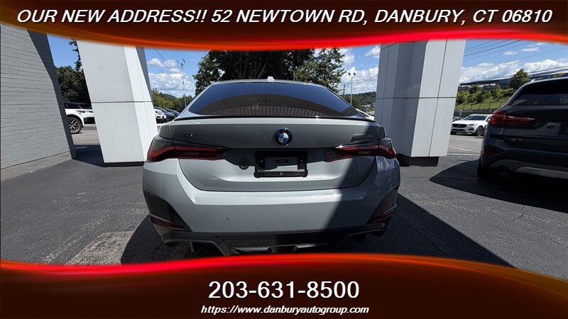 Used 2023 BMW i4 eDrive40 w/ M Sport Package RWD image 4