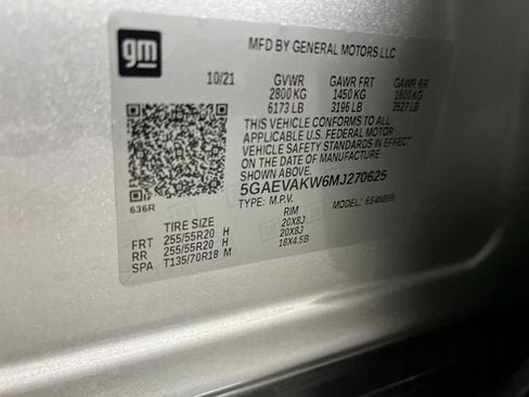 Certified 2021 Buick Enclave Essence w/ Sport Touring Edition image 35