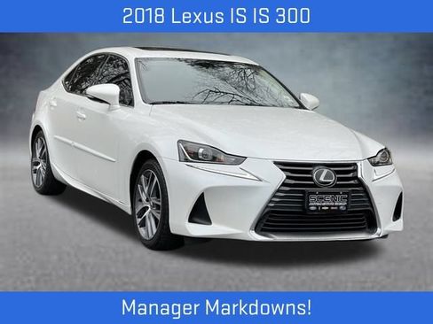Used 2018 Lexus IS 300 AWD image 1