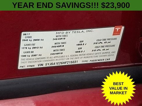 Used 2017 Tesla Model S 90D image 35