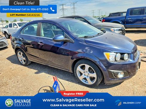 Used 2015 Chevrolet Sonic LTZ w/ Advanced Safety Package FWD image 5