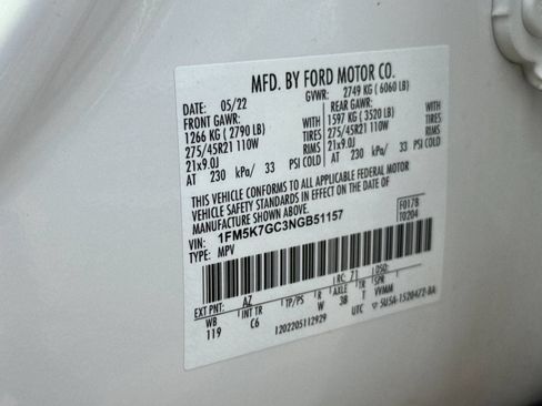 Used 2022 Ford Explorer ST w/ Equipment Group 401A RWD image 46