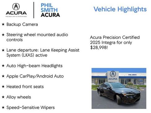 Certified 2025 Acura Integra FWD image 5