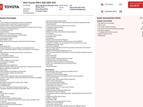 Used 2024 Toyota RAV4 XSE w/ Advanced Technology Package image 5