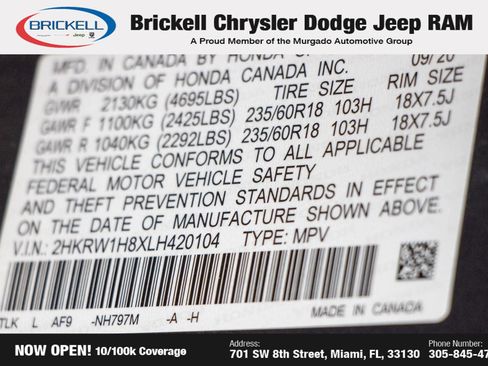 Used 2020 Honda CR-V EX-L image 30