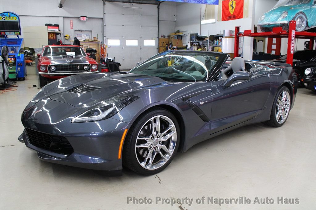 Used 2014 Chevrolet Corvette Stingray Convertible w/ 3LT Preferred Equipment Group RWD image 3