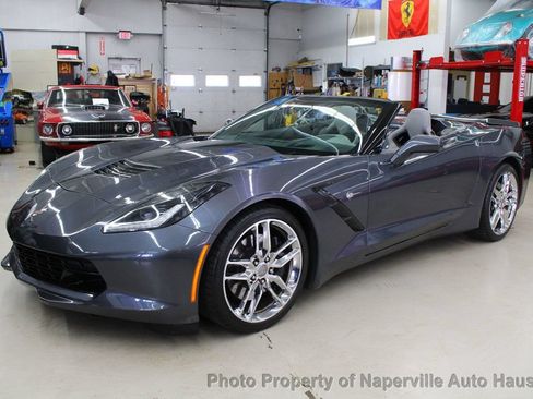 Used 2014 Chevrolet Corvette Stingray Convertible w/ 3LT Preferred Equipment Group RWD image 3