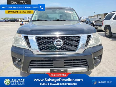 Used 2017 Nissan Armada Platinum w/ Captain Seat Package image 7