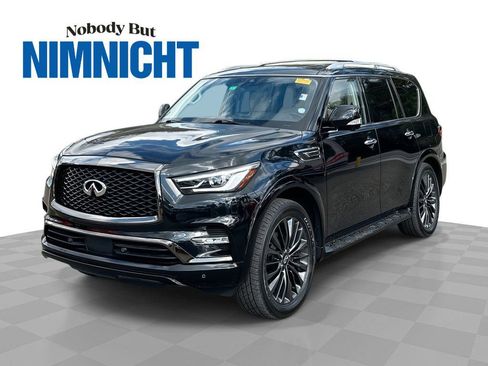 Used 2021 INFINITI QX80 Premium Select w/ Cargo Package image 1