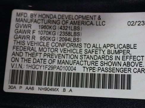 Used 2023 Honda Accord LX image 28