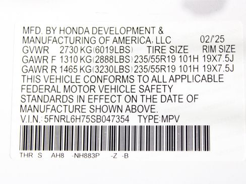 Used 2025 Honda Odyssey Sport-L image 40