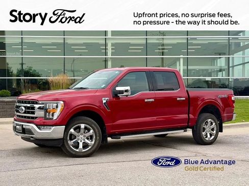 Used 2021 Ford F150 Lariat w/ Max Trailer Tow Package AWD/4WD image 1