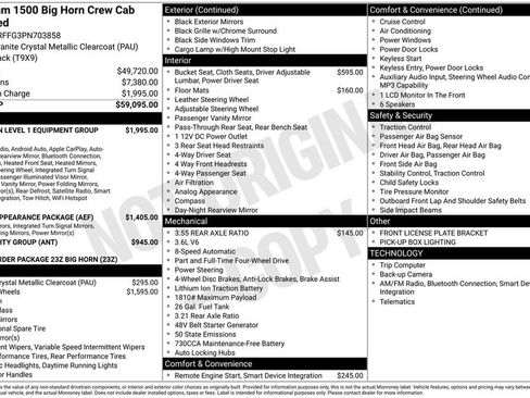 Used 2023 RAM 1500 Big Horn AWD/4WD image 3