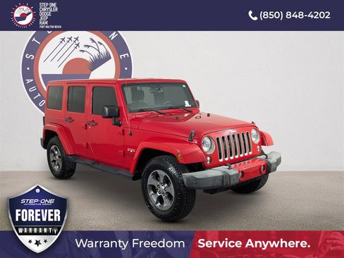 Used 2016 Jeep Wrangler Unlimited Sahara image 1