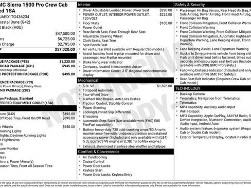 New 2026 GMC Sierra 1500 Pro w/ Pro Value Package AWD/4WD image 6