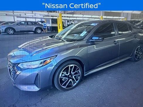Certified 2025 Nissan Sentra SR FWD image 2