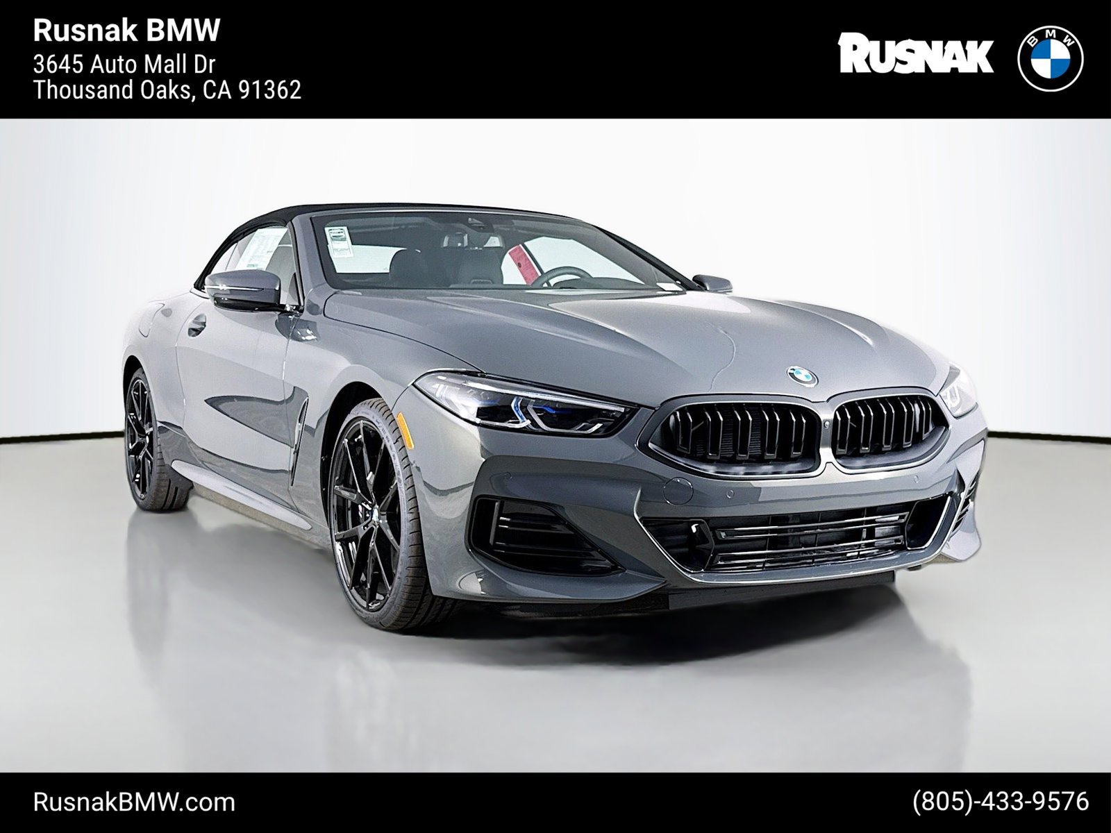 New 2026 BMW 840i Convertible w/ Comfort Seating Package RWD image 1