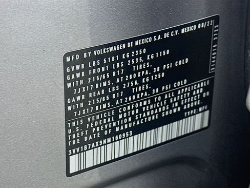 Used 2022 Volkswagen Tiguan S FWD image 12