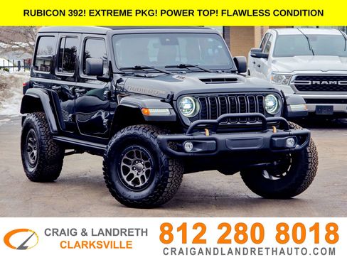 Used 2023 Jeep Wrangler Unlimited Rubicon 392 AWD/4WD image 1