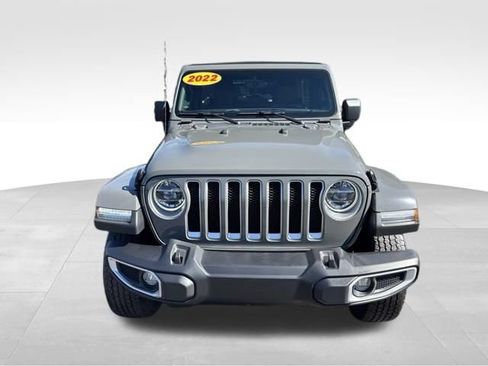 Used 2022 Jeep Wrangler Unlimited Sahara w/ LED Lighting Group AWD/4WD image 2