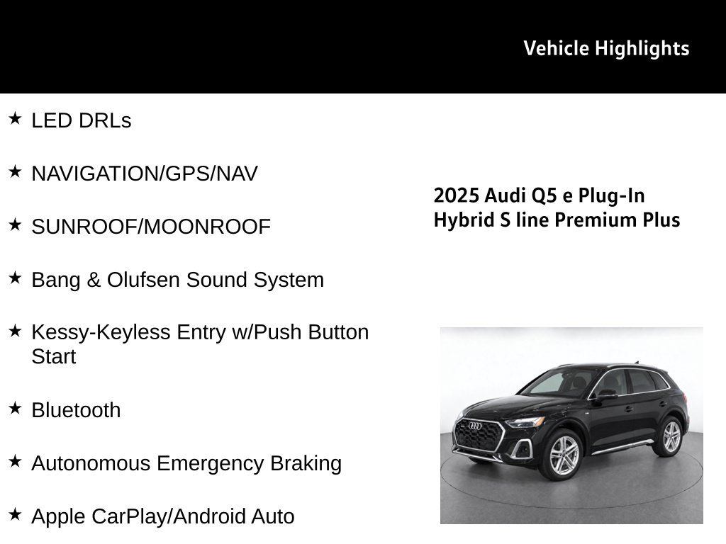 Used 2025 Audi Q5 e Premium Plus AWD/4WD image 30
