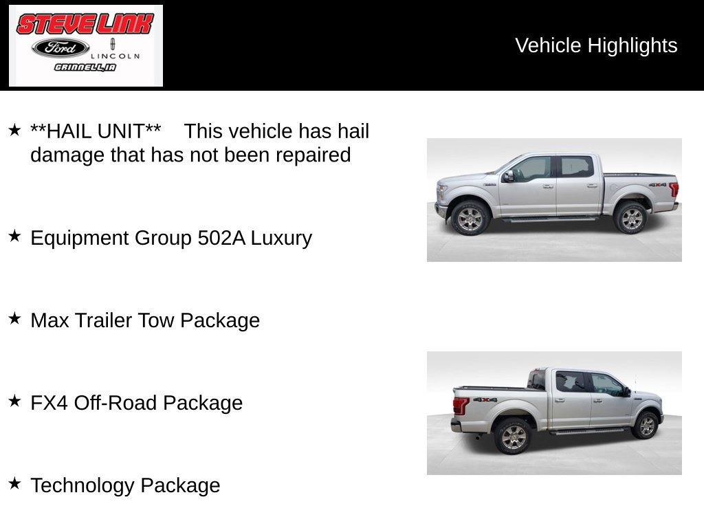 Used 2019 Ford F150 Lariat w/ Equipment Group 502A Luxury AWD/4WD image 7