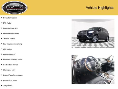 Used 2019 INFINITI QX80 Luxe AWD/4WD image 3