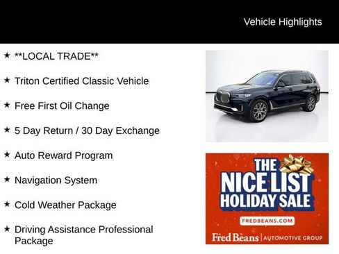 Used 2020 BMW X7 xDrive40i w/ Premium Package image 3