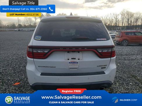 Used 2015 Dodge Durango Limited w/ Nav & Power Liftgate Group image 3