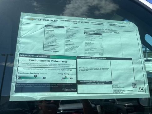 New 2026 Chevrolet Express 2500 Extended w/ Driver Convenience Package RWD image 34