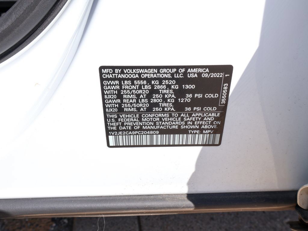 Used 2023 Volkswagen Atlas Cross Sport SE w/ Panoramic Sunroof Package FWD image 30